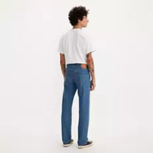 Levi's Jeans 501 Straight Button Fly Medium Classic Iconic Size 42 #00501-3306 - Picture 1 of 16